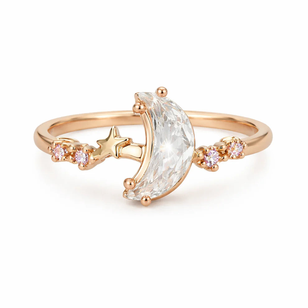 Ivée Aurora Oval Crystal Ring
