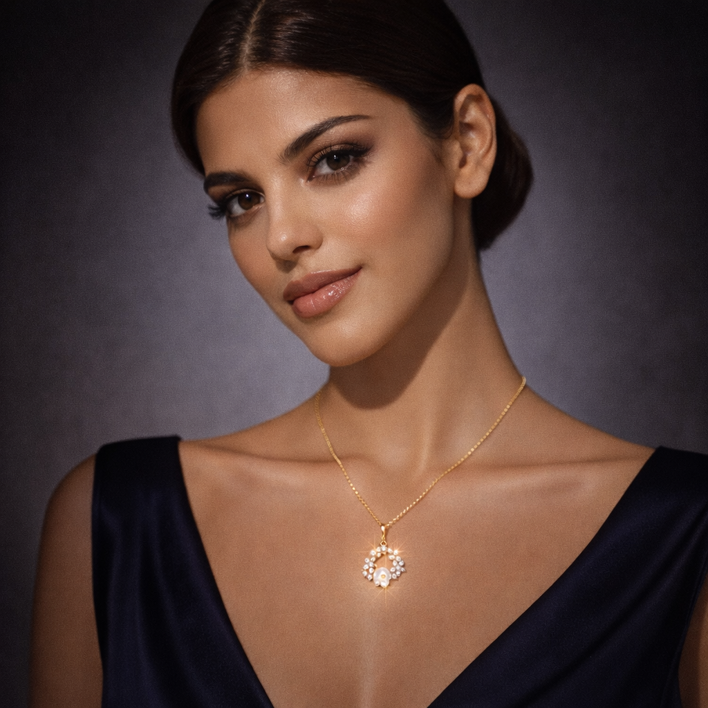 Ivée Pearl Bloom Necklace