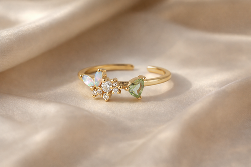 Ivée Aurora Bloom Adjustable Ring