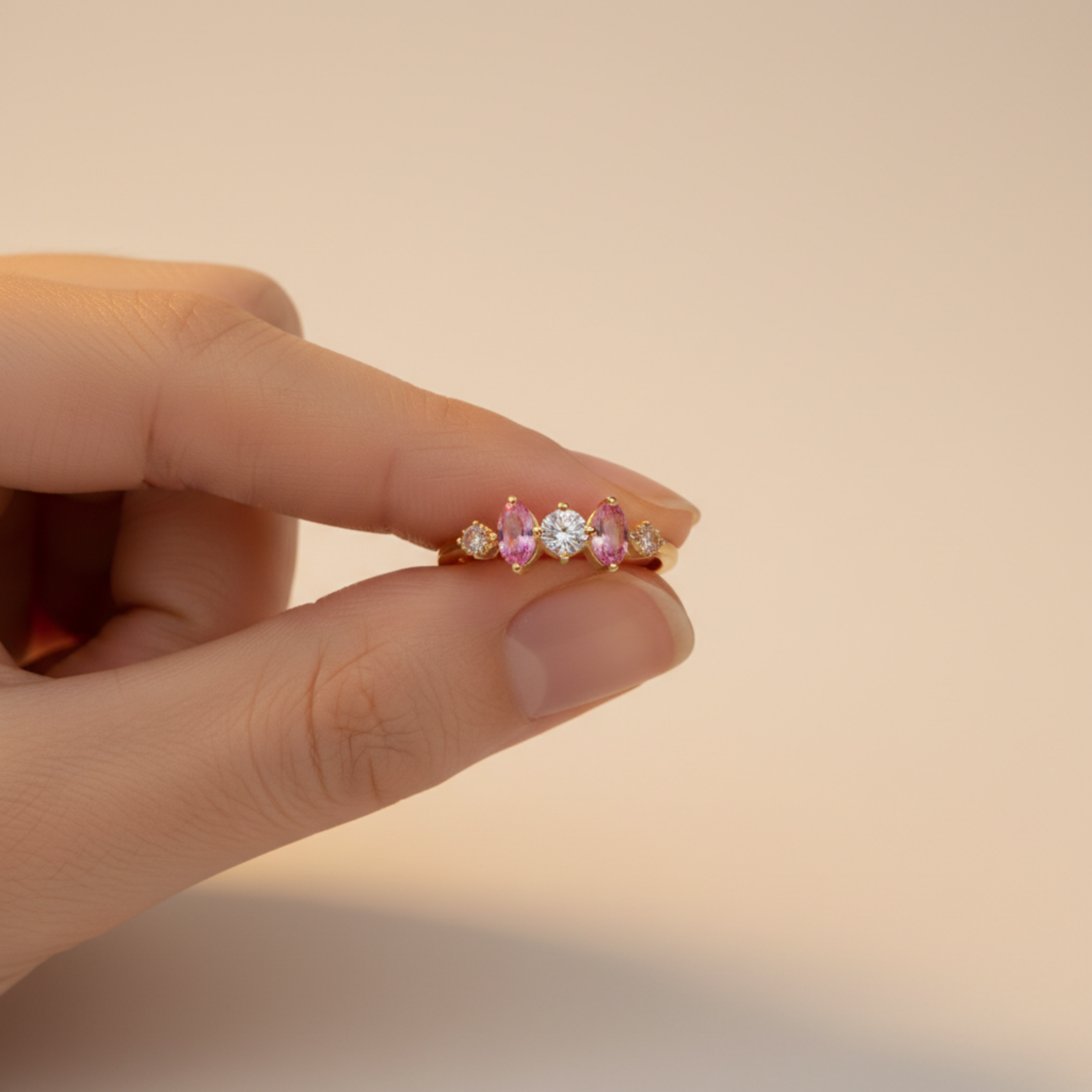 Ivée Roselle Trio Adjustable Ring