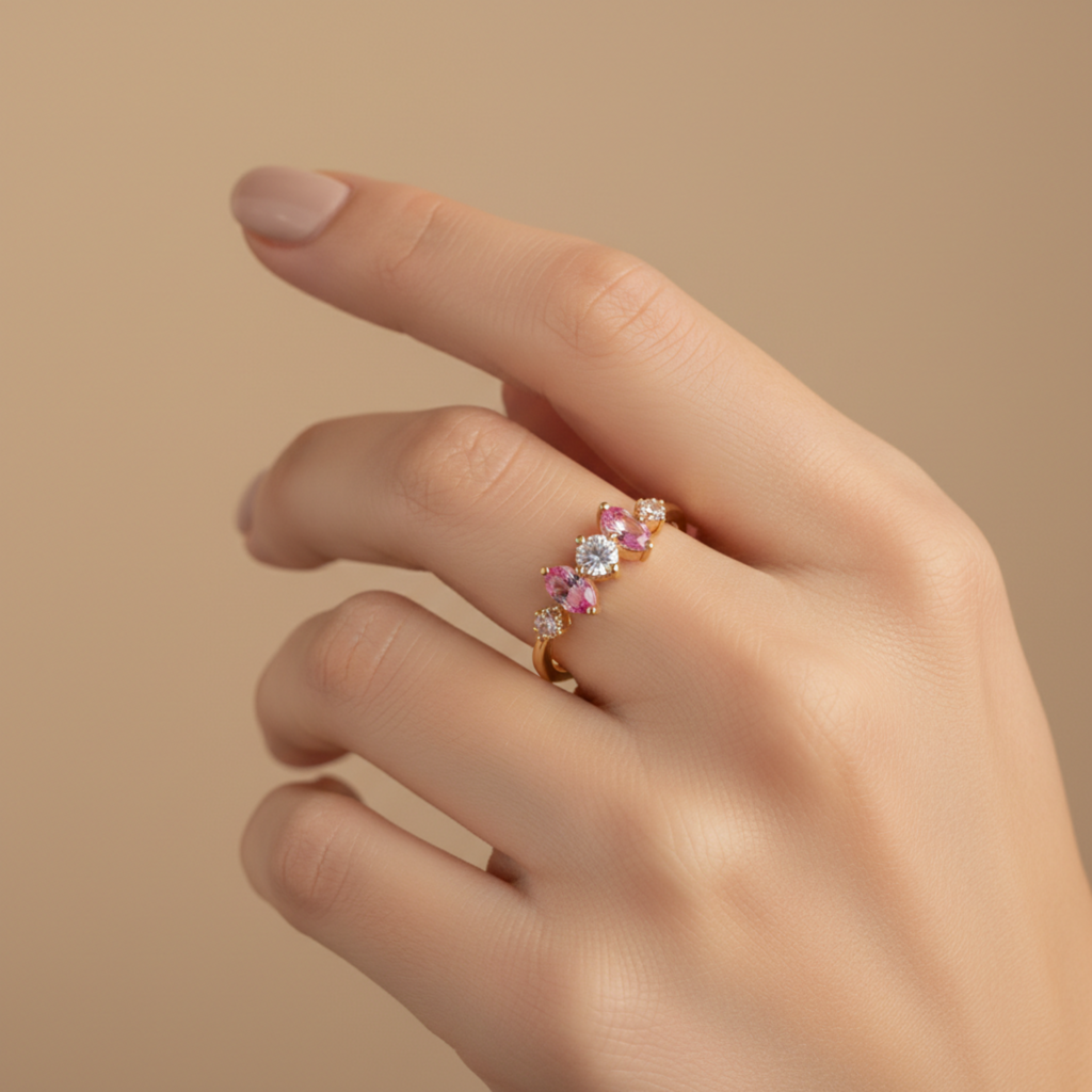 Ivée Roselle Trio Adjustable Ring