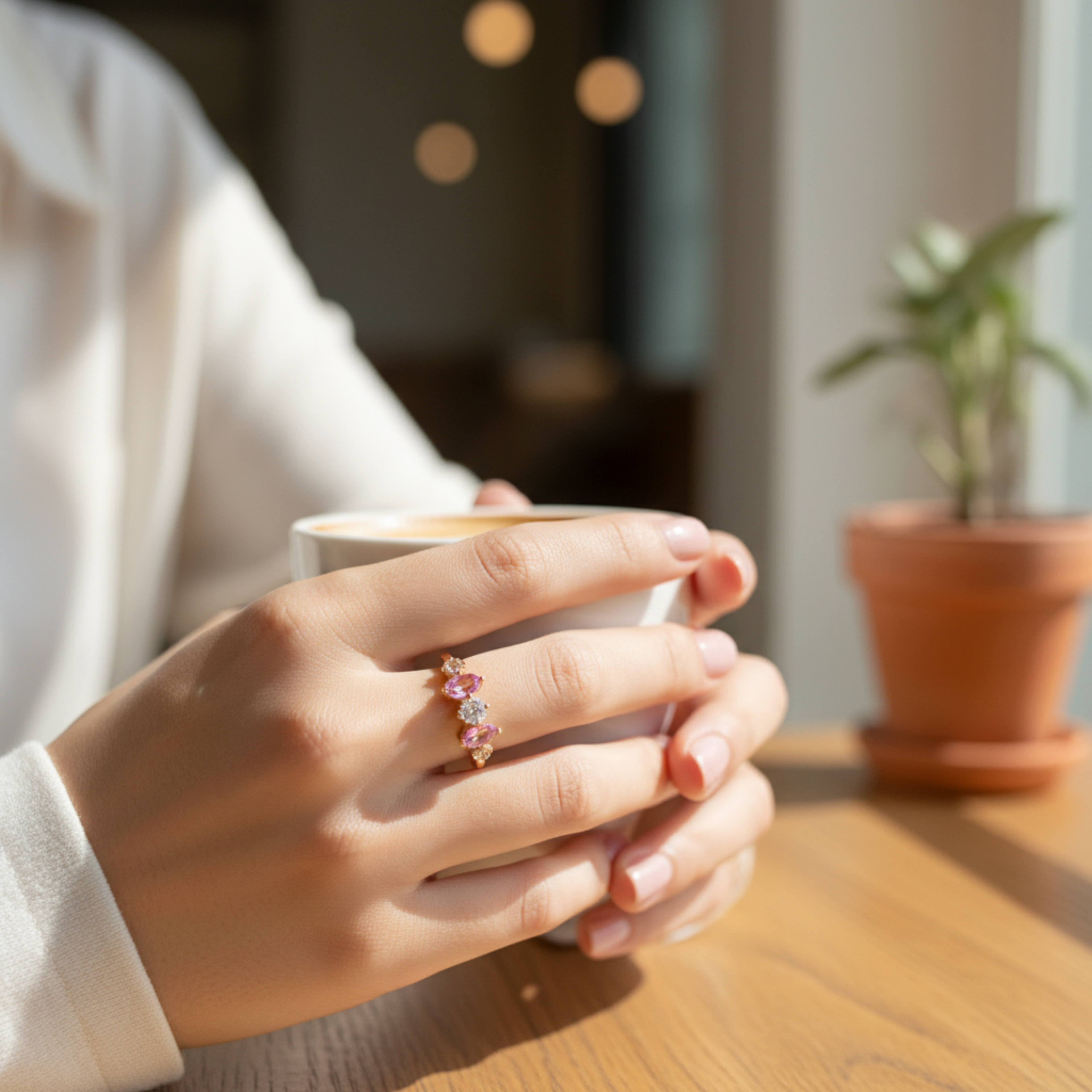 Ivée Roselle Trio Adjustable Ring