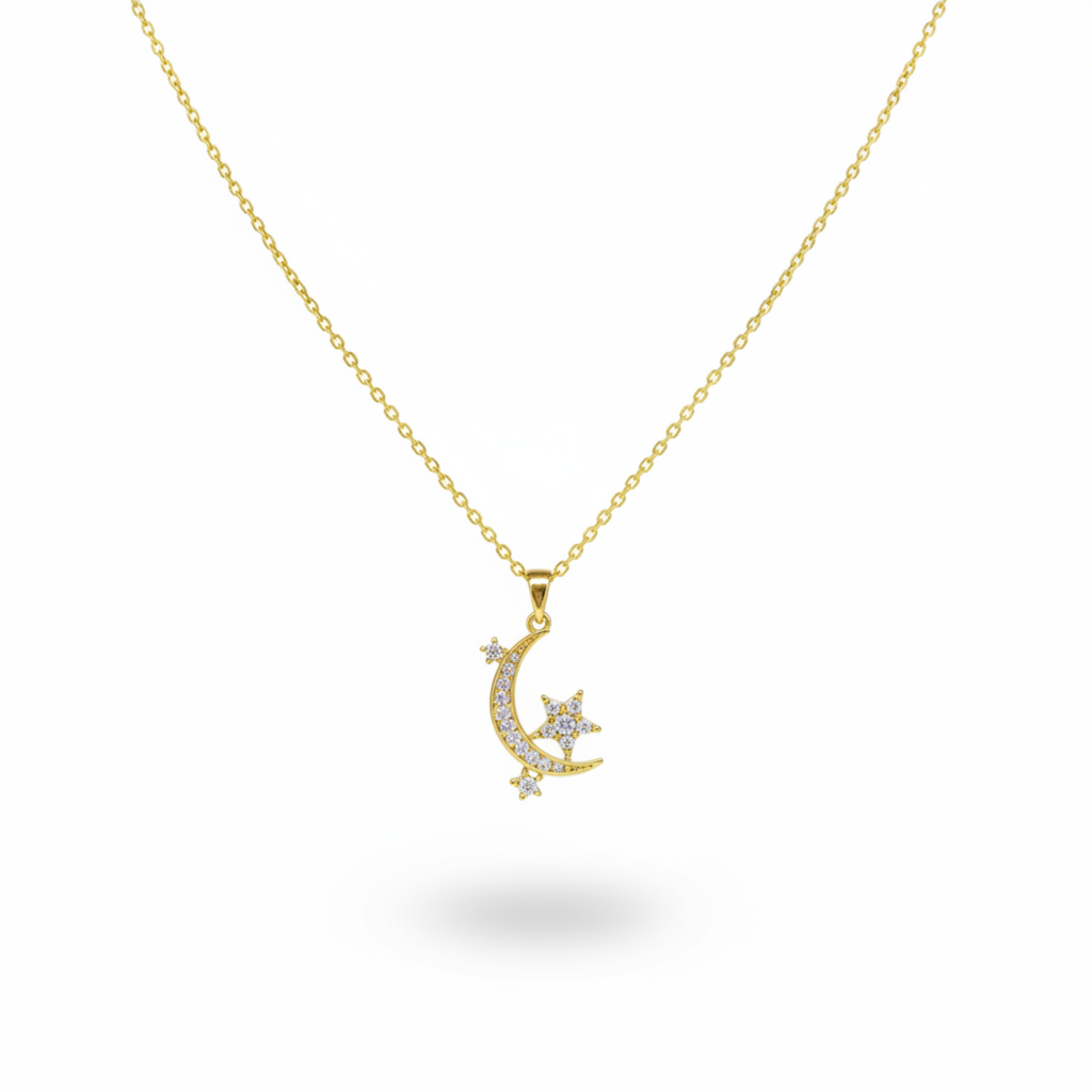 Ivée Celeste Moon Necklace