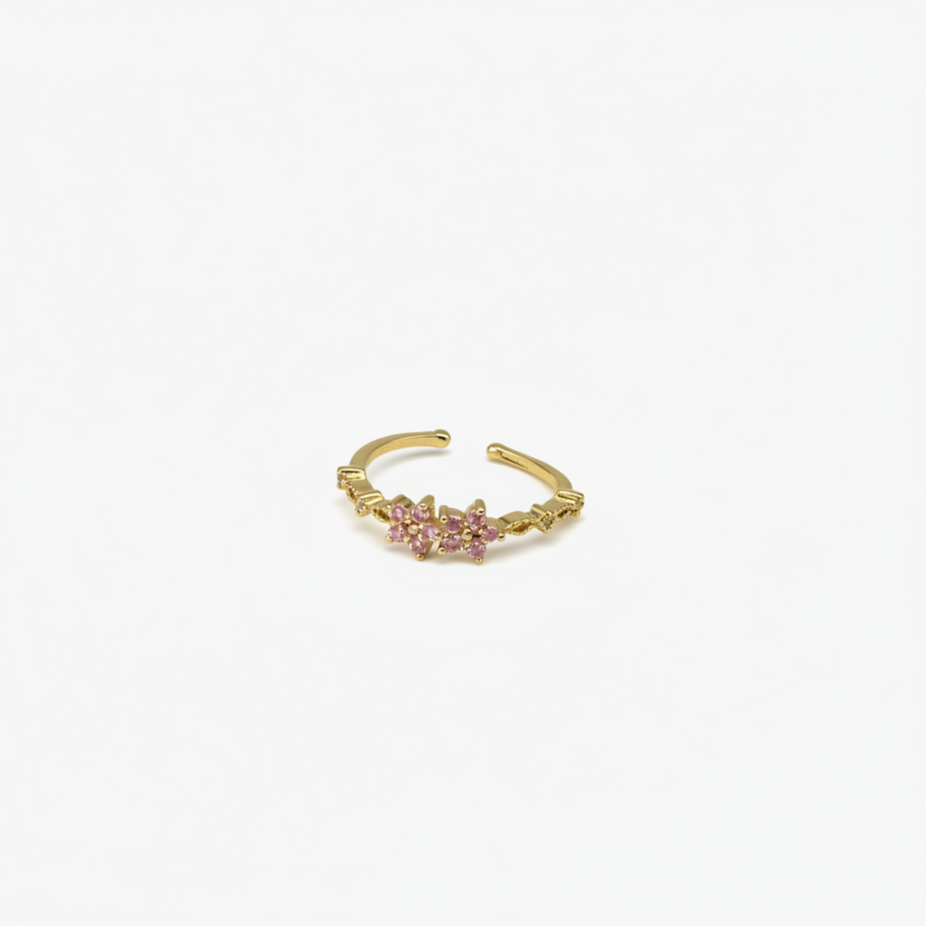 Ivée Blush Bloom Adjustable Ring