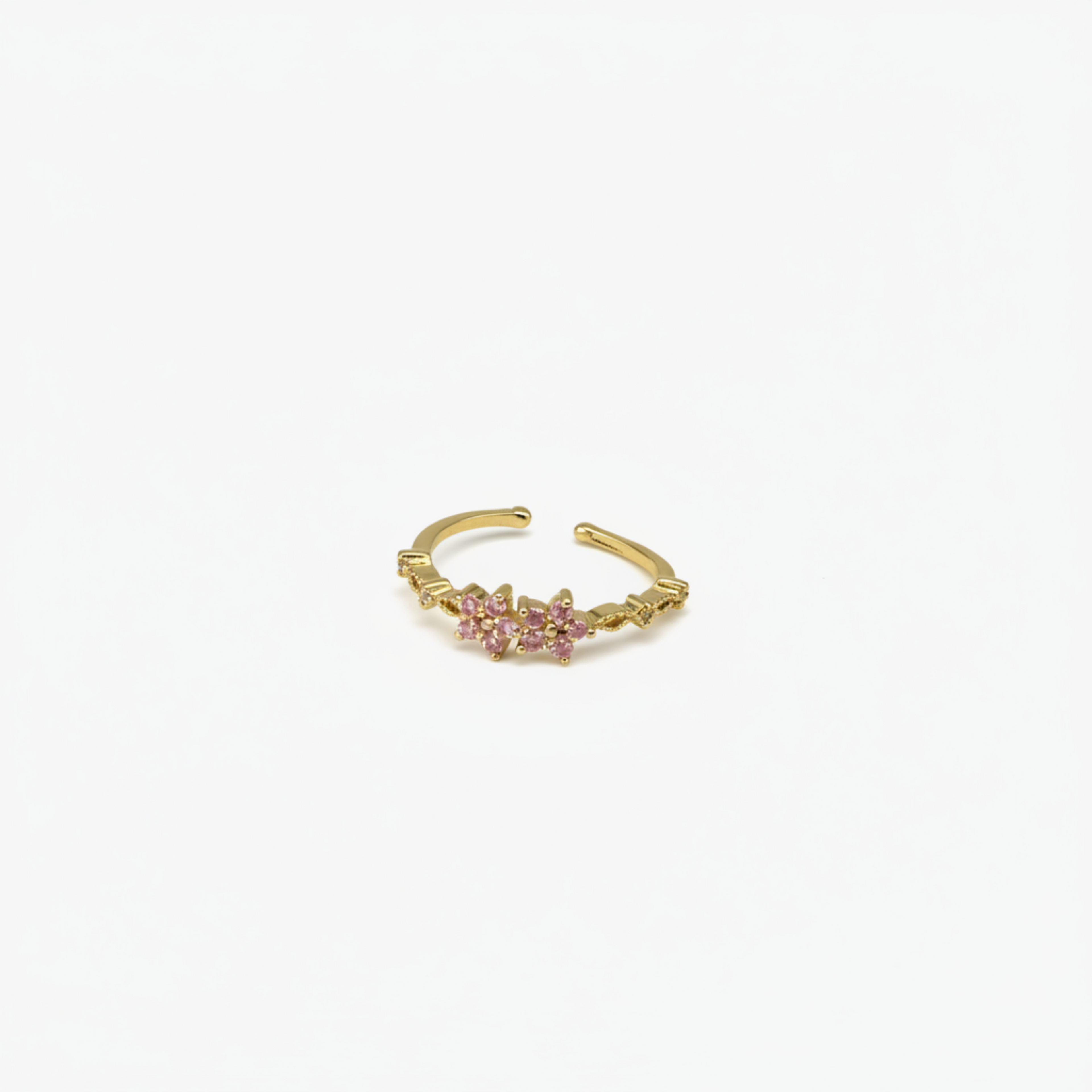 Ivée Blush Bloom Adjustable Ring